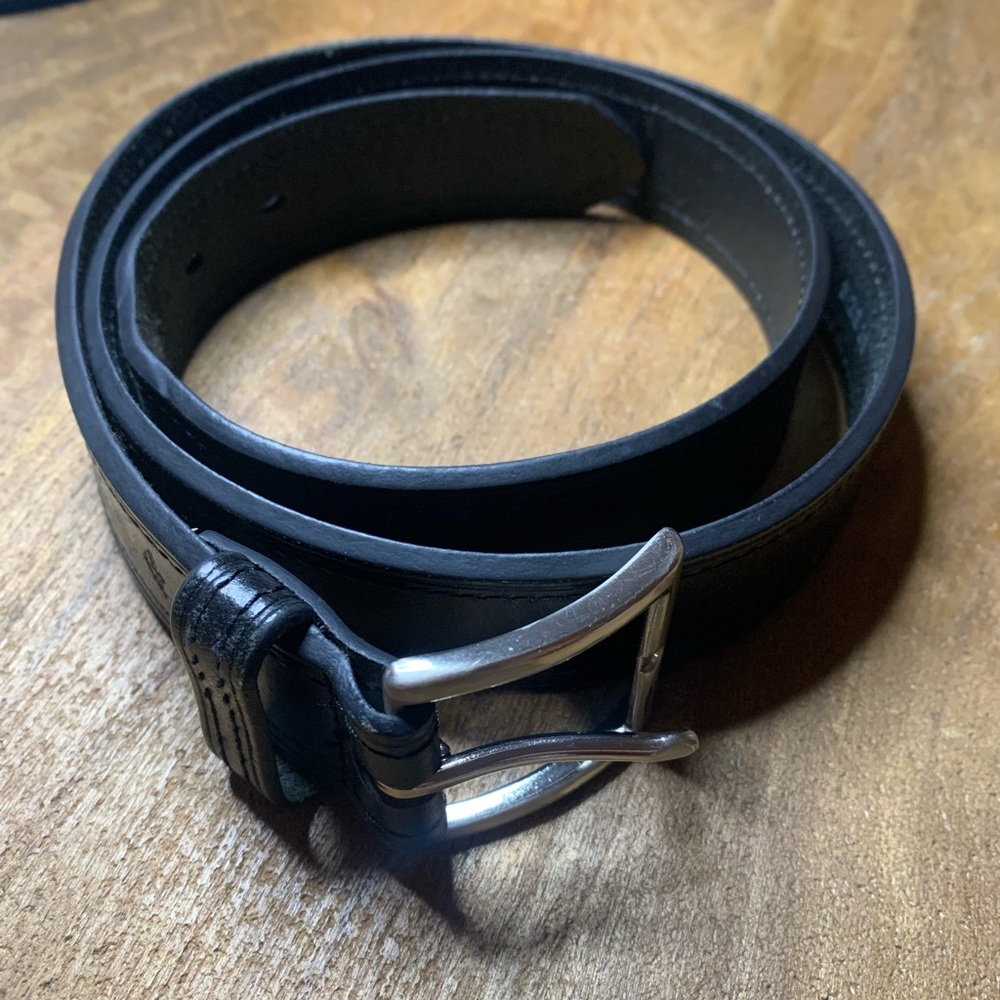 Dockers casual black leather belt 11DK02T3